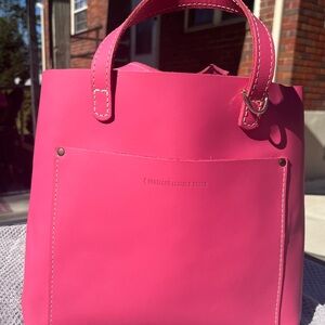 Portland Leather Margot Classic Medium Crossbody Tote